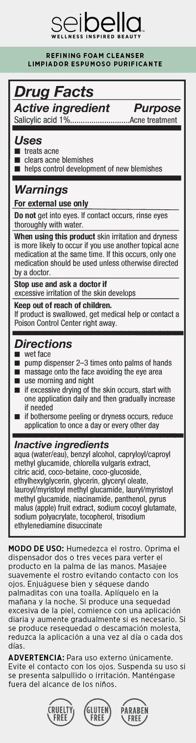 Sei Bella Clarity Clear Refining Foaming Cleanser (ifp) Drug Facts Jpg.jpg (Sei Bella Clarity Clear Refining Foaming Cleanser (ifp) Drug Facts Jpg)